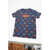 Converse All Star Chuck Taylor All-Over Printed Monogram Crew-Neck T- Blue
