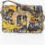 Versace Jeans Couture Baroque Motif Bag With Embellishment By Maxi G Yellow