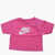 Nike Crew-Neck T-Shirt With Printed Contrasting Logo Pink