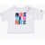 Nike Logo Printed Crew-Neck T-Shirt White