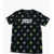 Converse All Star Chuck Taylor All-Over Logo Printed Crew-Neck T-Shir Black