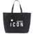 DSQUARED2 "Be Icon" Shopper Bag BLACK