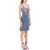 Diesel 'M-Apelle' Mini Dress With Devore' Effect 401 MIDNIGHT BLUE