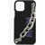 MCM Cover For Iphone 12/12 Pro With Chain Embellishment Black