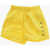 Nike Swim Solid Color Swim Shorts With Printed Logo Yellow