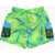 Nike Swim Tie Dye Effect Swim Shorts With Patch Pockets Blue