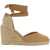 CASTAÑER Clear Espadrille With Wedge BROWN