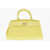 MCM Leather Mode Mena Crossbody Bag With Golden-Effect Applied L Yellow