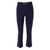 TWINSET TWINSET BLUE CROPPED FLARE PANTS Blue