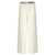 TWINSET TWINSET OFF-WHITE KNITTED WIDE LEG PANTS Ivory