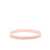 Marc Jacobs MARC JACOBS THE MEDALLION SCALLOPED GOUD ROZE ARMBAND Pink