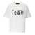 DSQUARED2 DSQUARED2 ICON GAME LOVER EASY WHITE T-SHIRT White