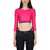 Versace Jeans Couture Cropped Top FUCHSIA