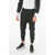 Neil Barrett Low-Rise Slouch Fit Contrasting Band Pants Black