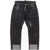 DSQUARED2 Cuffed Hem Vintage Effect Sailor Dark Wash Jeans Black