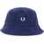 Fred Perry Bucket Hat With Logo Embroidery BLUE