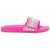 Jimmy Choo Rubber Slides With Pearls X FUCHSIA