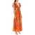 ZIMMERMANN 'Ginger' Dress With Cut-Outs ORANGE FLORAL
