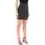 Vivienne Westwood 'Rita' Wrap Mini Skirt With Pinstriped Motif BLACK