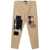 DSQUARED2 Pants With Patches BEIGE