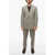 CORNELIANI Cc Collection Double-Breasted Reset Houndstooth Suit Beige