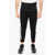 Neil Barrett Skinny Fit Joggers With Contrasting Side Bands Black