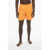 Nike Swim Solid Color Swim Shorts With Embroidered Logo Orange