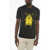 CORNELIANI Cc Collection Jersey T-Shirt With Debossed Beetle-Print Black