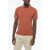 CORNELIANI Id Cotton-Piqué Polo T-Shirt With Logo Embroidery Orange