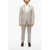 CORNELIANI Cc Collection Wool Blend Right Suit With Flap Pockets Beige