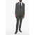 CORNELIANI Candy Striped Academy Wool Suit Gray