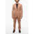 CORNELIANI Cc Collection Herringbone Right Suit With Flap Pockets Pink