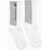 adidas Stella Mccartney Two-Tone Ribbed Socks White