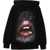 Vision of Super Hoodie Rock Mouth Print BLACK