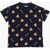 Palm Angels All-Over Teddy Bear Printed Crew-Neck T-Shirt Blue