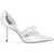 Jimmy Choo Pumps Aurelie 85 With Pearls SILVER WHITE