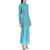 Self-Portrait Long-Sleeved Maxi Dress With Sequins And Beads BLUE