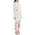 Vivienne Westwood Gibbon Asymmetric Shirt Dress With Cut-Outs WHITE