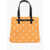 Furla Polka Dots Digit Tote Bag With Leather Details Yellow