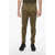 CORNELIANI Id Stretchy-Cotton Single-Pleated Chino Pants Military Green