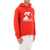 DSQUARED2 Printed Hoodie RED