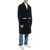 Palm Angels Sartorial Tape Wool Cashmere Coat NAVY BLUE