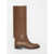 Burberry Leather Boots BROWN