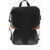 Neil Barrett Nylon And Leather Modernist Backpack With Contrast Applicati Black