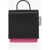 Off-White Leather Stecker 20 Bag With Contrasting Detail Black