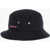 AMBUSH Solid Color Bucket Hat With Embroidered Logo Black