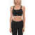 adidas Stella Mccartney Sports Crop Top With Cut-Out Detail Black