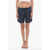 Paul Smith Floral Patterned Shorts With Drawstring Waist Blue