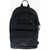 Converse Rip Stop Checked Motif Solid Color Cons Backpack Black