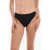 Stella McCartney Solid Color Nylon Bikini Bottom Black